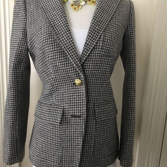JCrew Houndstooth Blazer - Picture 1 of 2